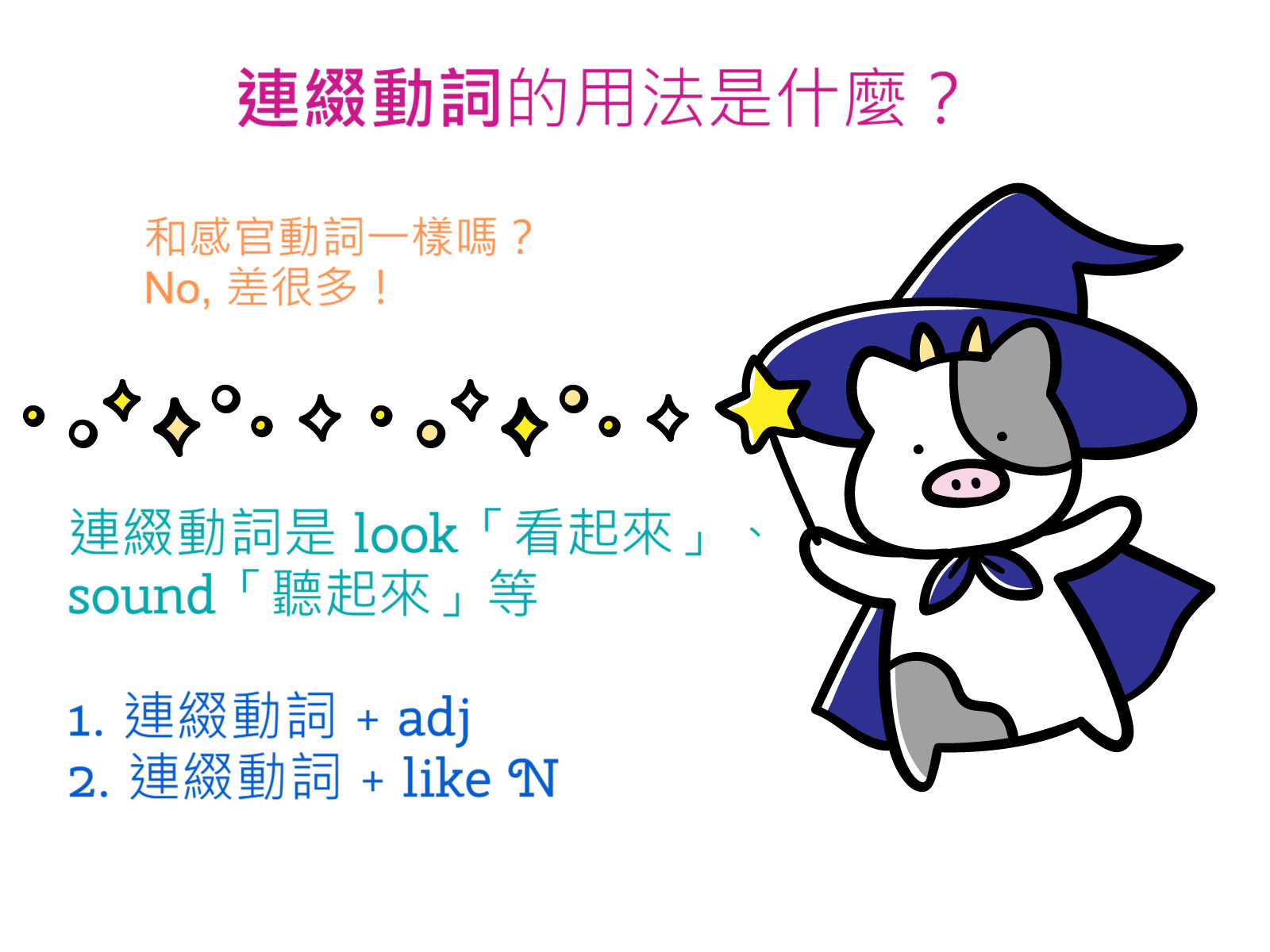 連綴動詞用法